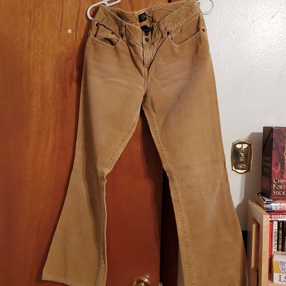 Tan corduroy pants Abercrombie and Fitch